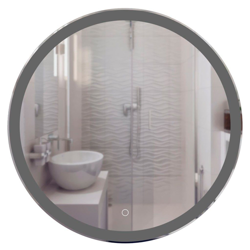 Зеркало MIXLINE, Мия, D800 сенсорный выключатель, светодиодная подсветка