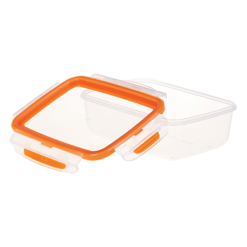 Ёмкость для продуктов 0.8 л IDEA РИЧ М 1387, герметичная, оранжевая