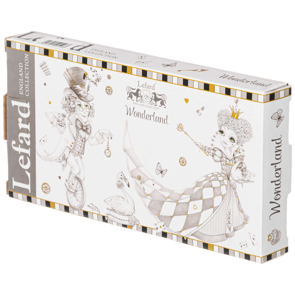 БЛЮДО ОВАЛЬНОЕ LEFARD, WONDERLAND, 20, 5 СМ, КОР=36ШТ.