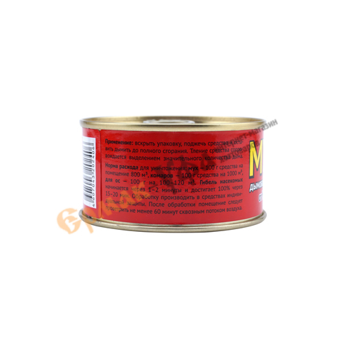 Средство от вредителей дымовая шашка Мухояр 100 гр, 4/48