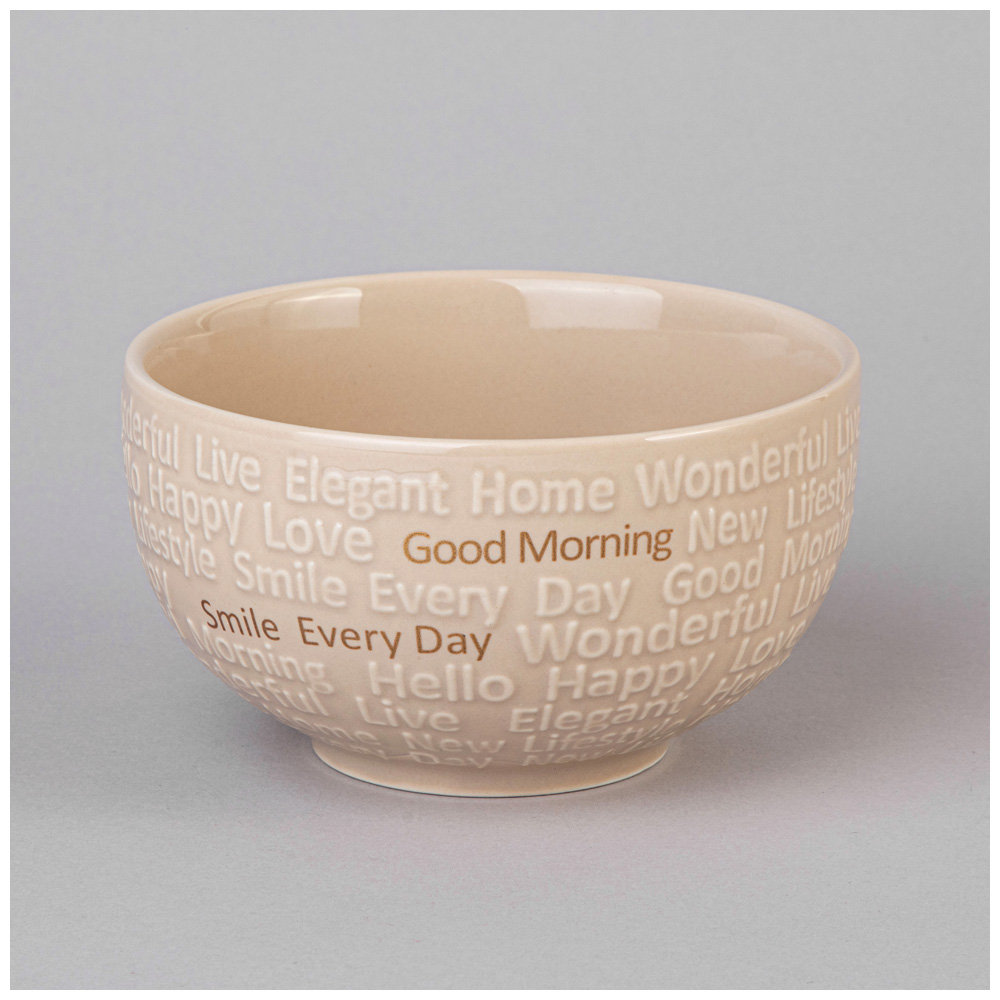 НАБОР САЛАТНИКОВ LEFARD, GOOD MORNING, НА МЕТАЛЛ. ПОДСТАВКЕ 4 ШТ. 11.5*6 СМ 330 МЛ МИКС ЦВЕТОВ