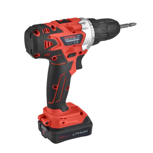 Дрель-шуруповерт аккумуляторная, ПАРМА ДША-02-2012/2Li