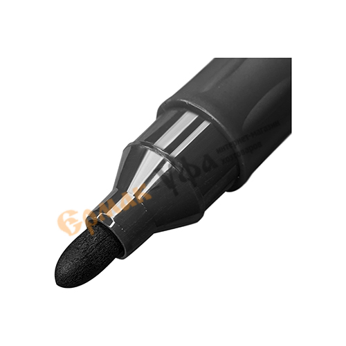 Маркер перманентный черный LEKON ReFresh, заправляемый, 10/1600