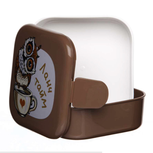 Контейнер для обеда 0.4, 0.4 л IDEA М 1232, совы