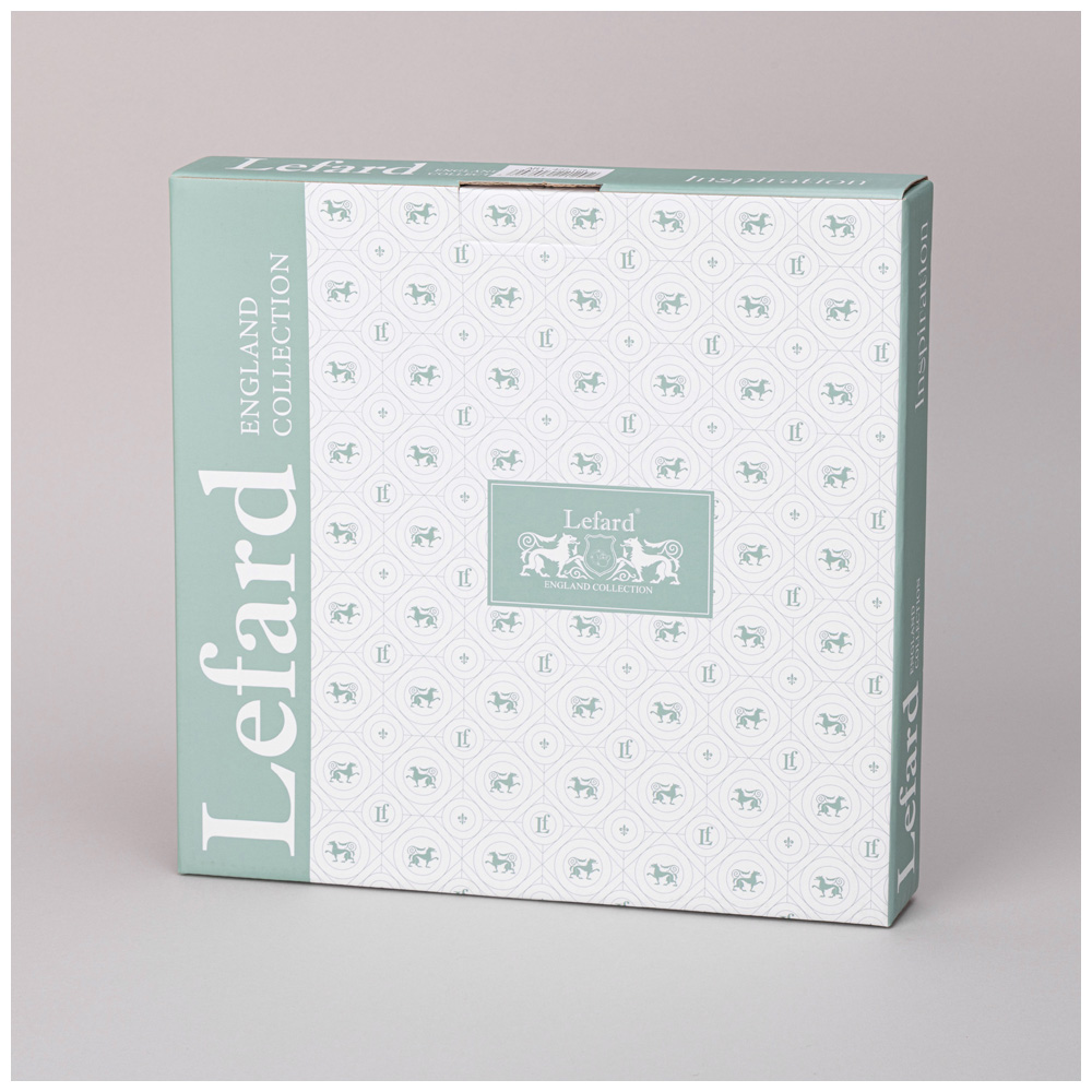 НАБОР ТАРЕЛОК ОБЕДЕННЫХ LEFARD, INSPIRATION, ЗОЛОТОЙ ЦВЕТОК 2 ШТ. 26 СМ, КОР=10НАБ.