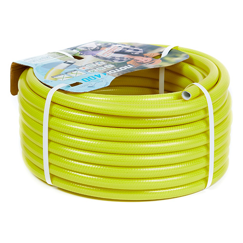 Шланг полив. ПВХ армир. Поток 400 1/2 25м желтый 5-и слойн. , питьевой, Дзержинск, 1/1