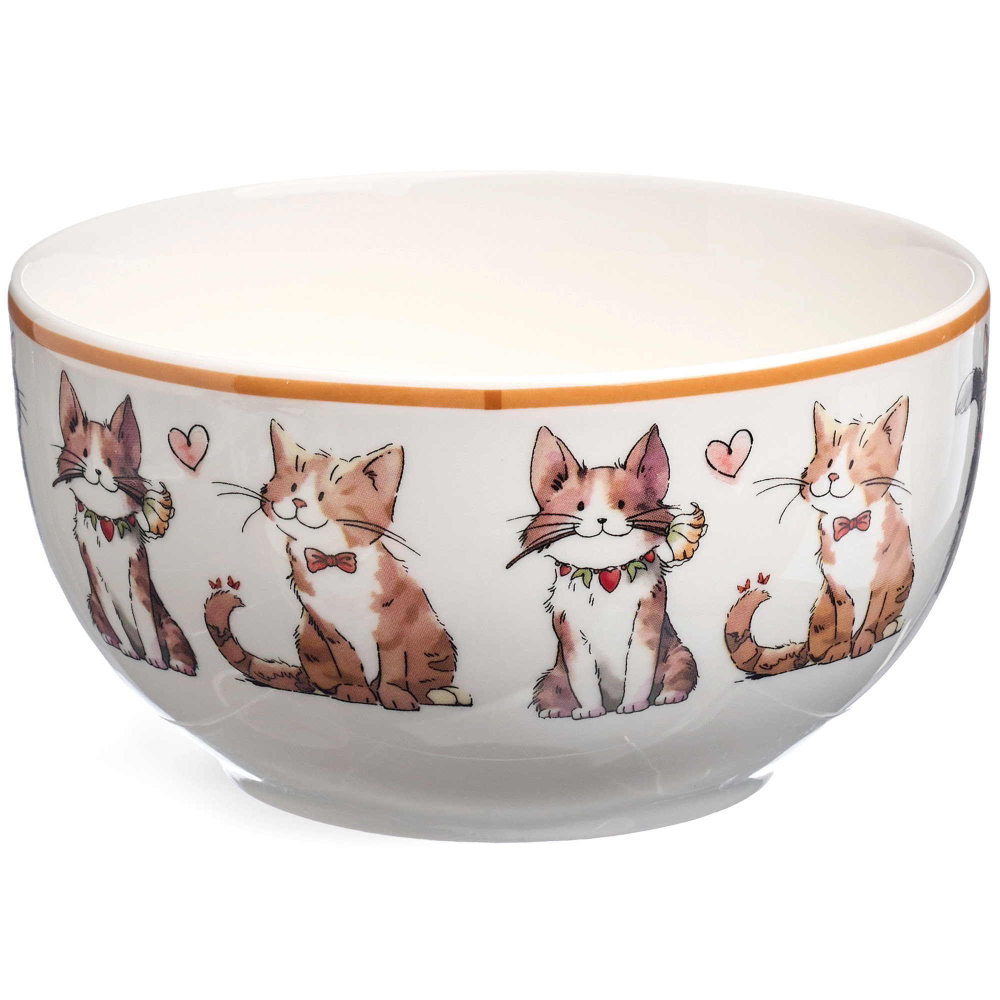 НАБОР ДЛЯ ЗАВТРАКА LEFARD, CATS,  2 ПР.: САЛАТНИК 500МЛ, КРУЖКА 345МЛ