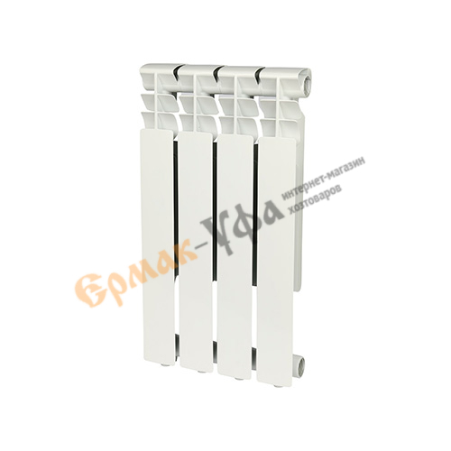Радиатор алюминиевый ROMMER Optima 500/80/ 4 секций 135 Вт/сек, 0,8кг/сек, 1/1