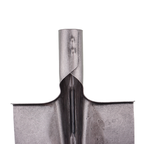 Лопата штыковая рельсовая сталь, прямоугольная К-3, серый, 12/12