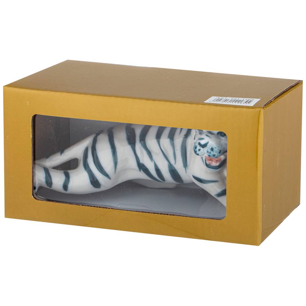 СТАТУЭТКА, ТИГР, ДЛИНА=15 СМ, КОР=36ШТ.