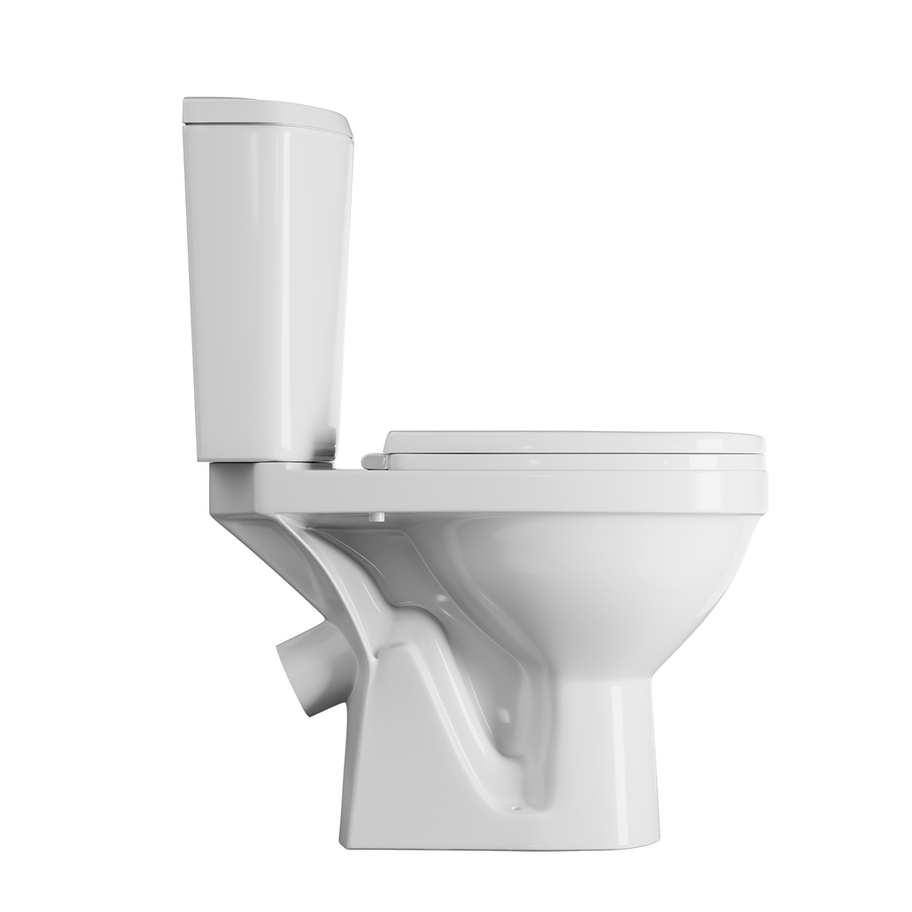 Унитаз-компакт, Дон, белый, кос, нижн, сид.полип., арм, Rosa