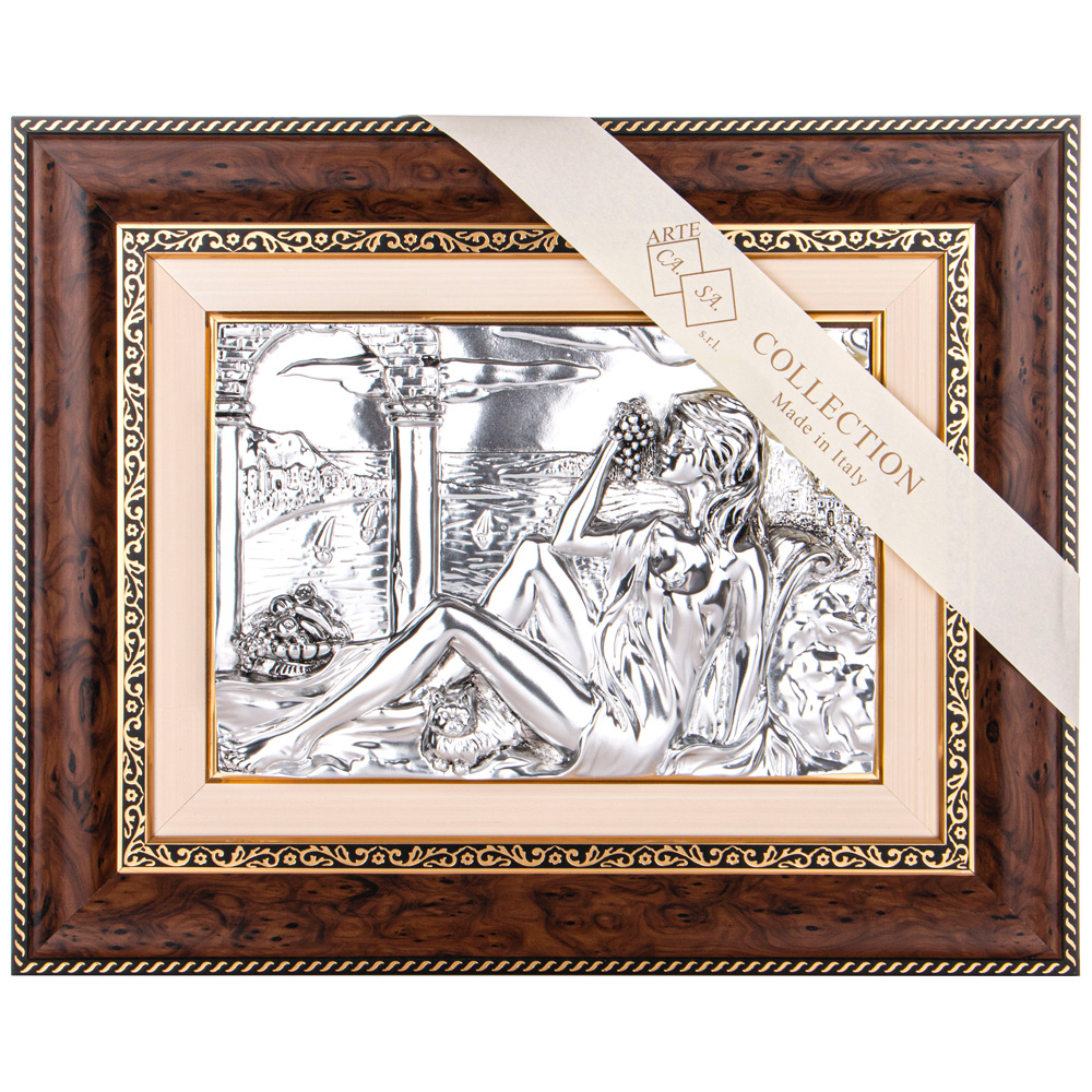 Пано настенное, ДЕВУШКА, 20Х30 БАГЕТ 48Х39 см