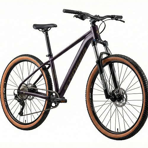 Велосипед STINGER 27.5" GRADIENT EVO фиолетовый, алюминий, размер SM