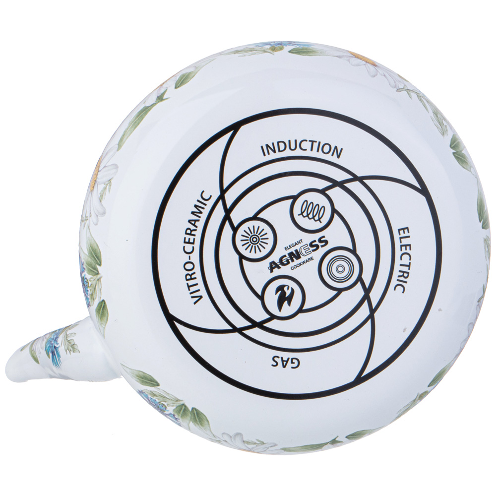 ЧАЙНИК AGNESS ЭМАЛИРОВАННЫЙ СЕРИЯ, SENTIMENT,  1, 3 Л