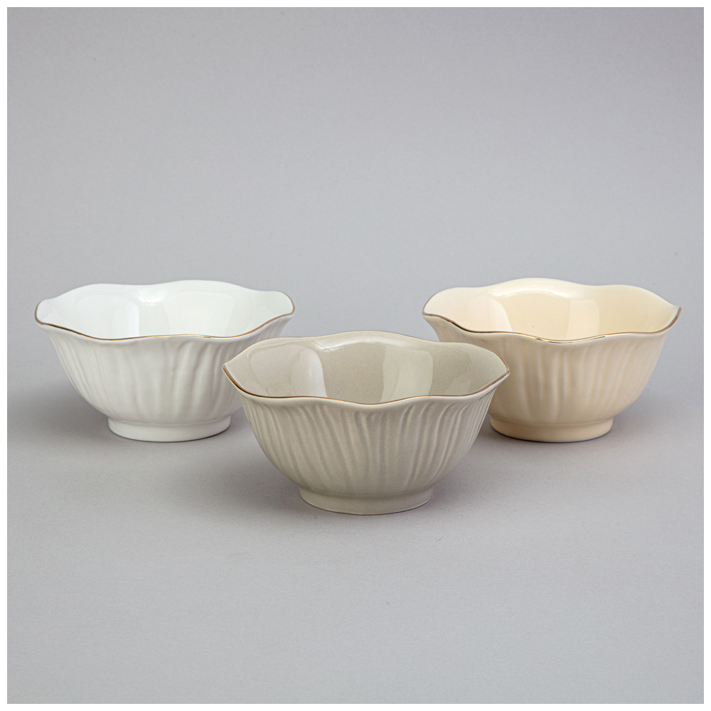 НАБОР САЛАТНИКОВ LEFARD, TOP STYLE, 3 ШТ. 12*5, 5 СМ 250 МЛ МИКС ЦВЕТОВ