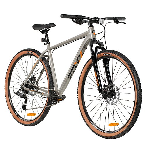 Велосипед FOXX 29" ARAGON серый, сталь, размер 22