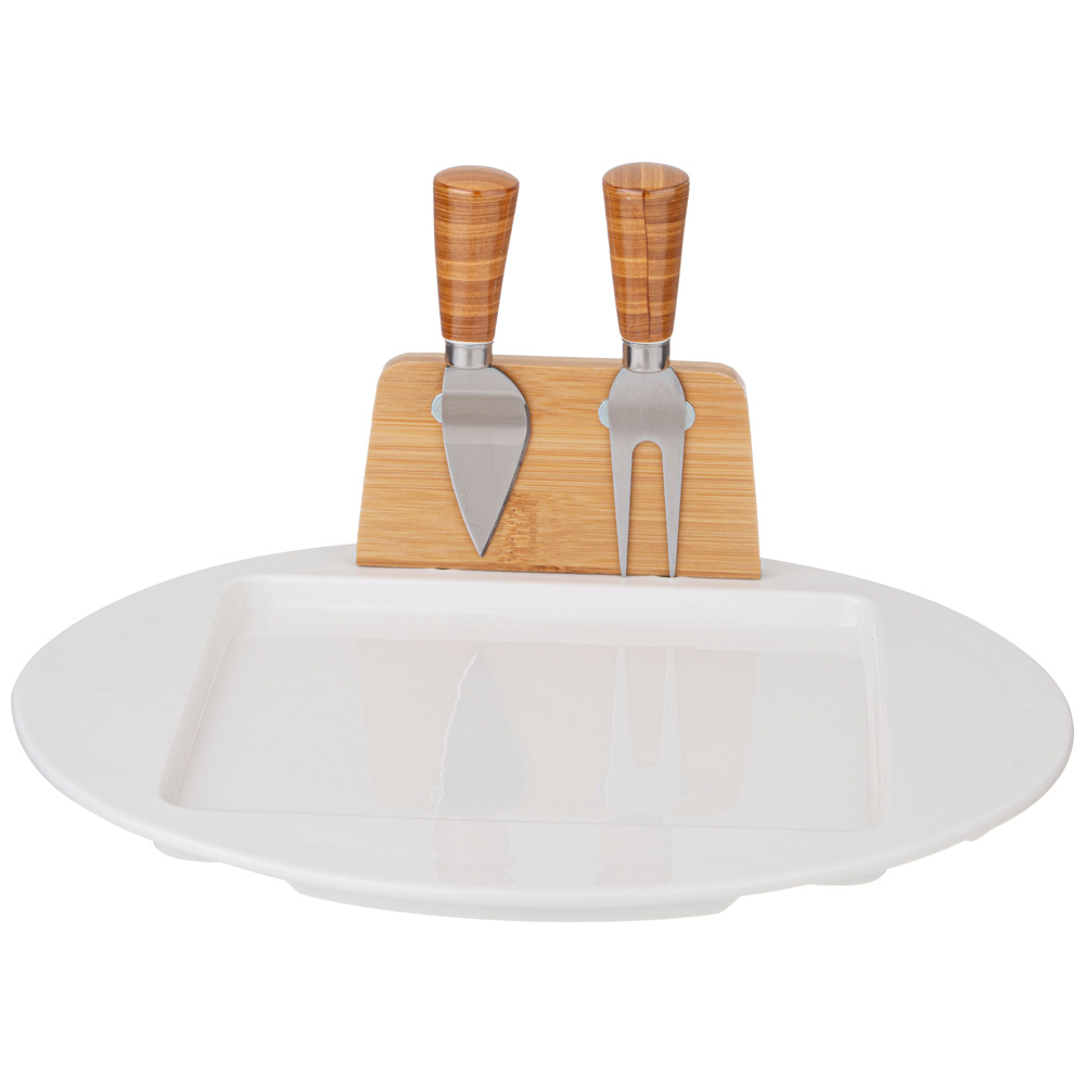 НАБОР ДЛЯ СЫРА LEFARD LEFARD, NATIVE, 3 ПР. НА ДЕРЕВ.ПОДСТАВКЕ 28, 5*23, 5*6, 3 СМ, КОР=12ШТ.