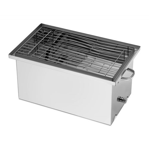 Коптильня большая XXL 450х650х300 Усиленная с гидрозатвором +термометр