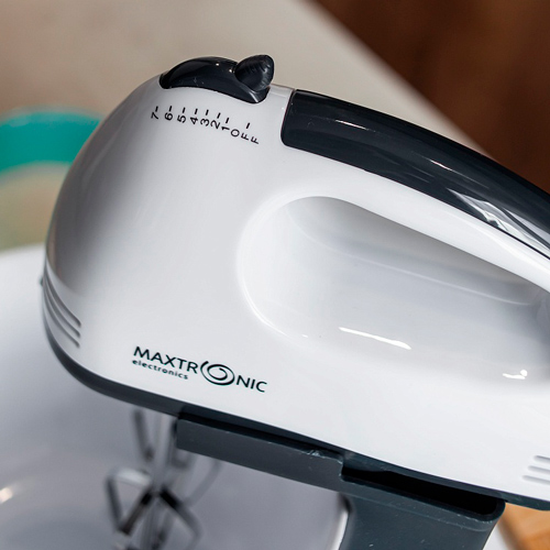 Миксер с чашей MAXTRONIC MAX-LY-610B, 180 Вт, белый