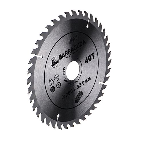 Диск пильный по дереву 200*32. 0*40T Барракуда, 1/25/50