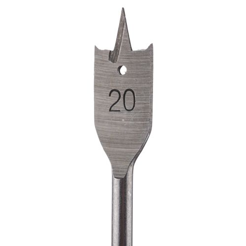 Сверло по дереву перовое 20х152мм с подрезателями Барракуда, 5/500