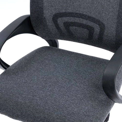 Кресло офисное, компьютерное TRON A1 ткань, рогожка Standard, серый