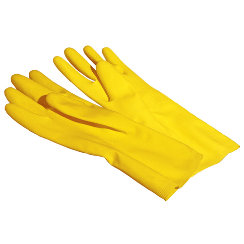 Перчатки резиновые хозяйственные Центи/Азур р. M YORK, 12/144