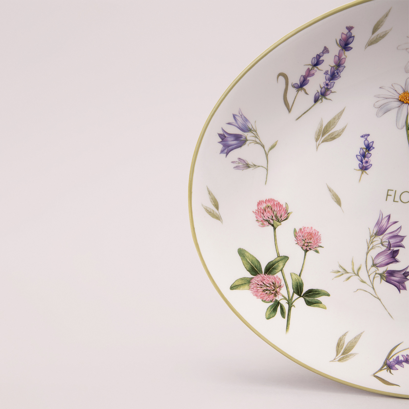 БЛЮДО ОВАЛЬНОЕ AGNESS, FLOWER STORY, 31, 5*25, 5*3 СМ, КОР=12ШТ.