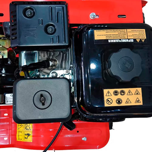 Мотоблок Ока МБ-1Д3 М10 А, переключение передач на руле, Кадви 7 л. С