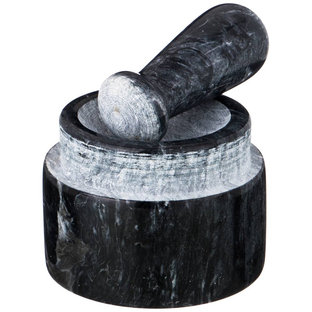 ДВУХСТОРОННЯЯ СТУПКА AGNESS С ПЕСТИКОМ ДИАМЕТР 14 СМ ВЫСОТА 10, 5 СМ, КОР=4ШТ.