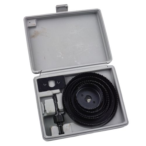 Набор пил кольцевых 64-127мм Барракуда в кейсе, 8шт, 1/30