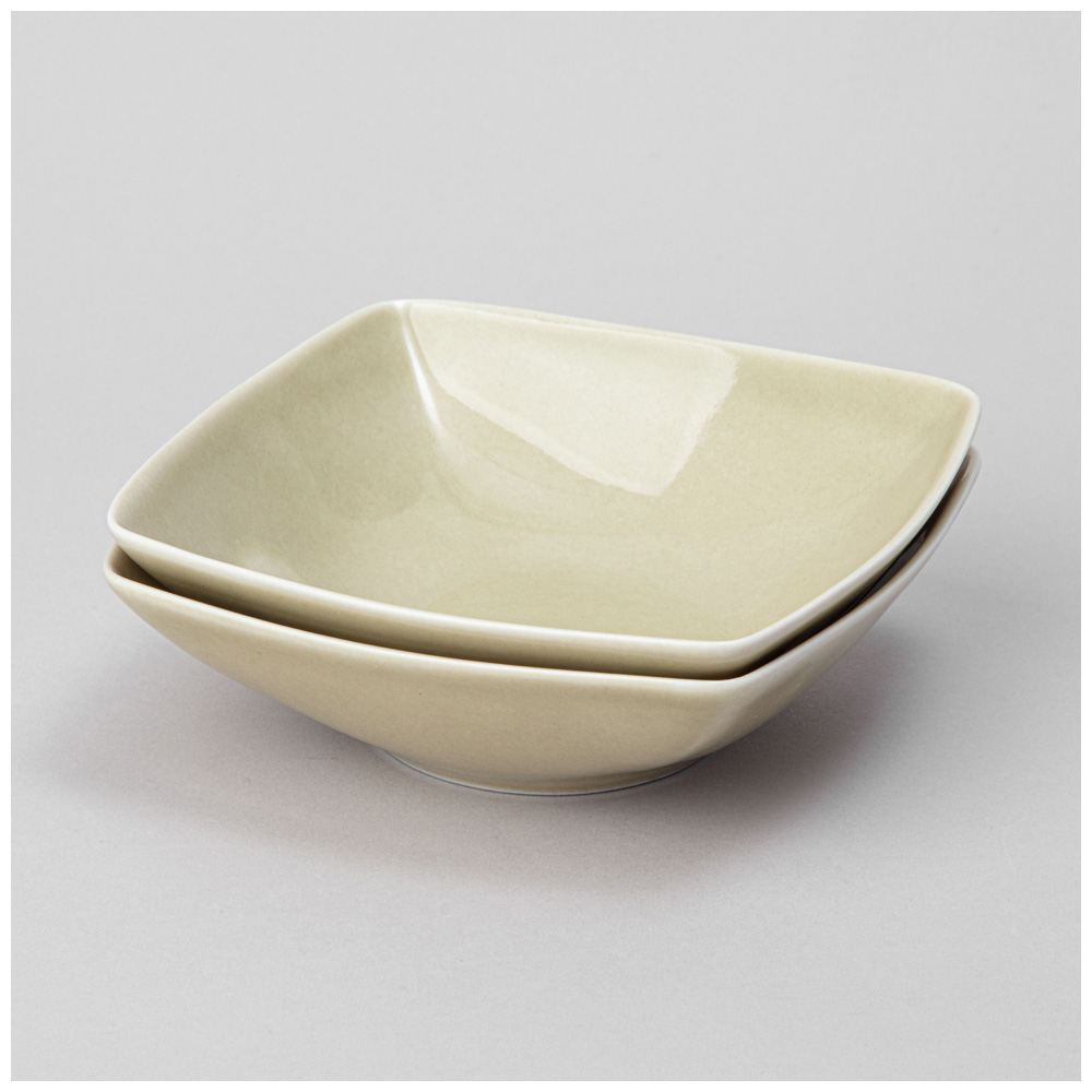 НАБОР САЛАТНИКОВ КВАДРАТНЫХ LEFARD TINT 300МЛ, ФИСТАШКОВЫЙ 2 ШТ.