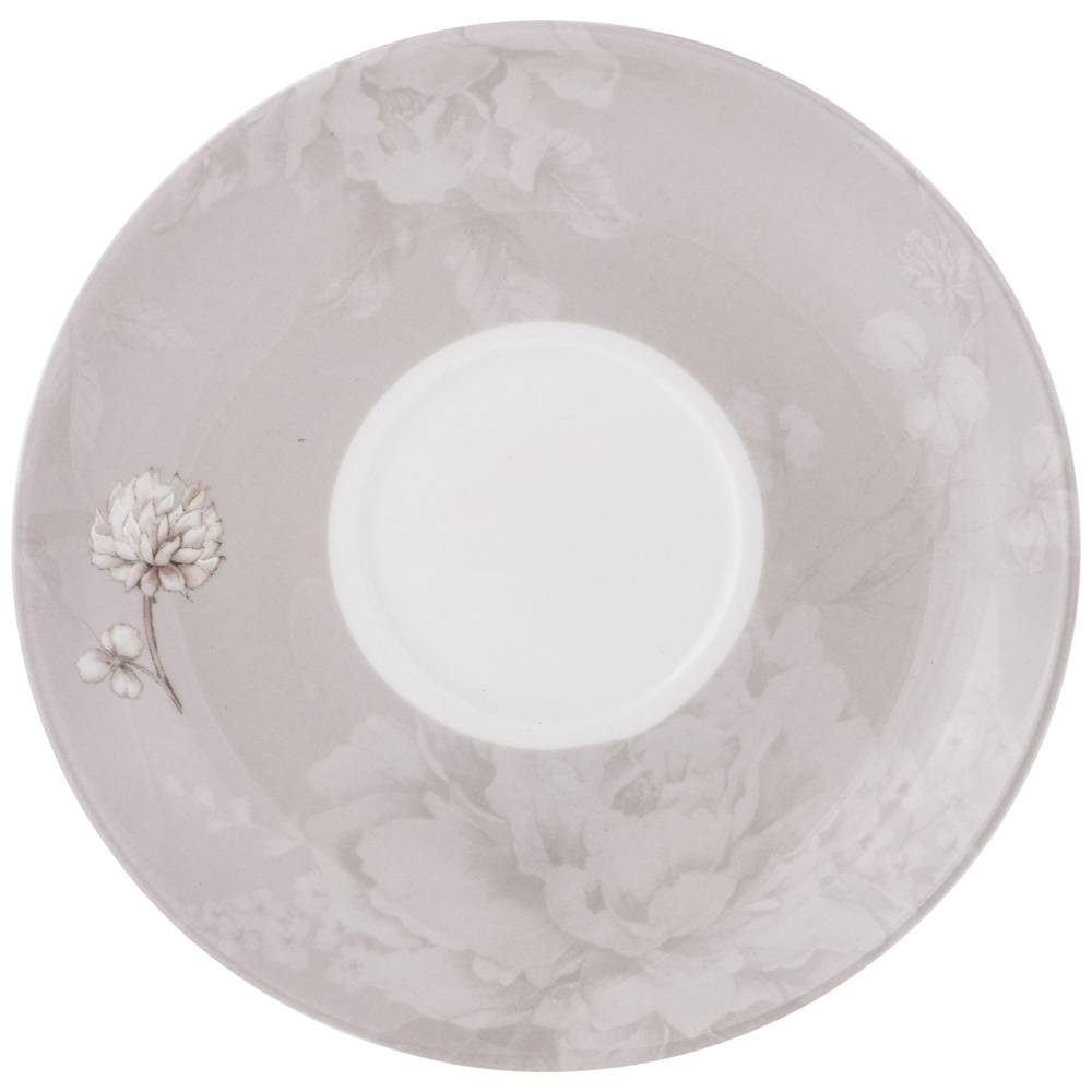 ЧАЙНАЯ ПАРА LEFARD, WHITE FLOWER, 330 МЛ СЕРАЯ, КОР=24НАБ.