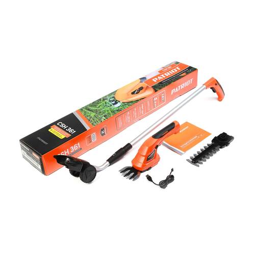 Ножницы-кусторез аккумуляторные с удлиненной ручкой PATRIOT CSH 361, 3.6 В