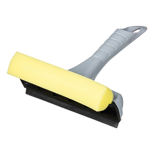 Окномойка Homver Etna 221239935/03, с черенком телескопическим 130 см, размер L, серая