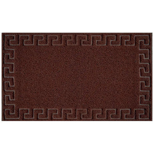 Коврик SUNSTEP Spongy Меандр 60 х 90 см, коричневый