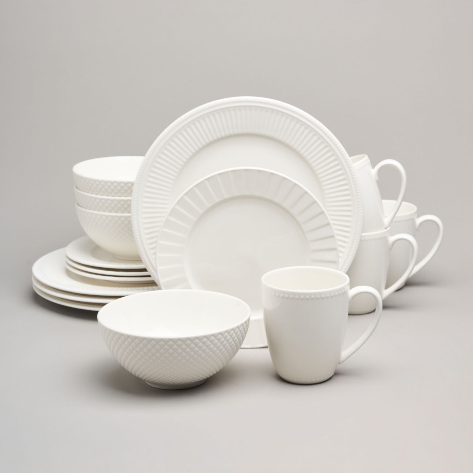 НАБОР ПОСУДЫ LEFARD, COMPOSITION, НА 4 ПЕР. 16 ПР.