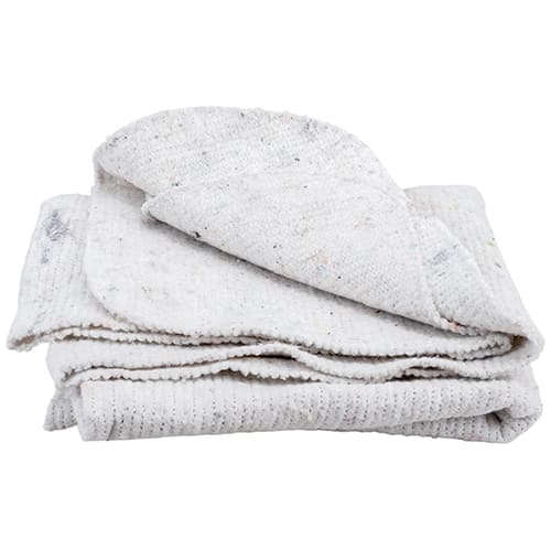 Тряпка для пола белая МЕГА 80х100см, плотность 260гр/м YORK, 5/30