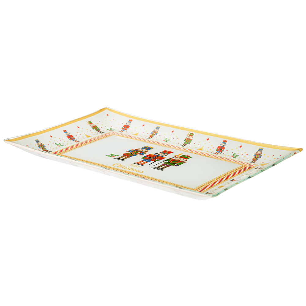 БЛЮДО ДЛЯ СЕРВИРОВКИ КОЛЛЕКЦИЯ, РОЖДЕСТВЕНСКАЯ СКАЗКА, 30*20 СМ МАЛ. УП. 6 ШТ