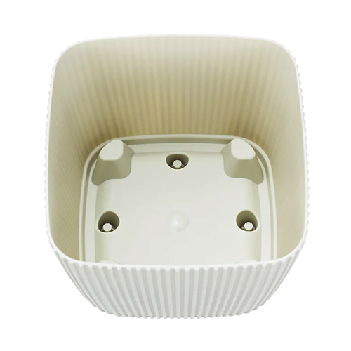 Горшок для цветов Пиканто d-150х150 мм 1,8л, белый ротанг, 1/12