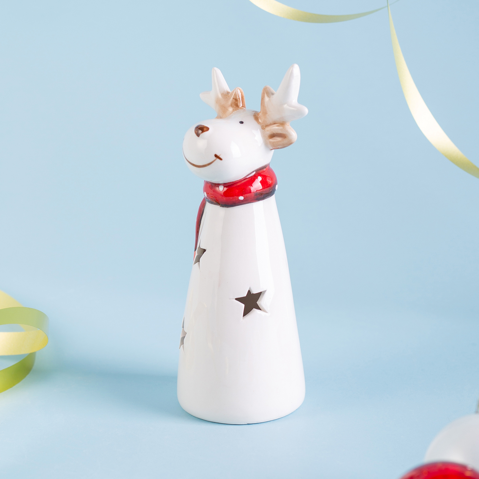 СТАТУЭТКА, ОЛЕНЬ, С LED-ПОДСВЕТКОЙ 7Х6, 2Х16, 2 СМ