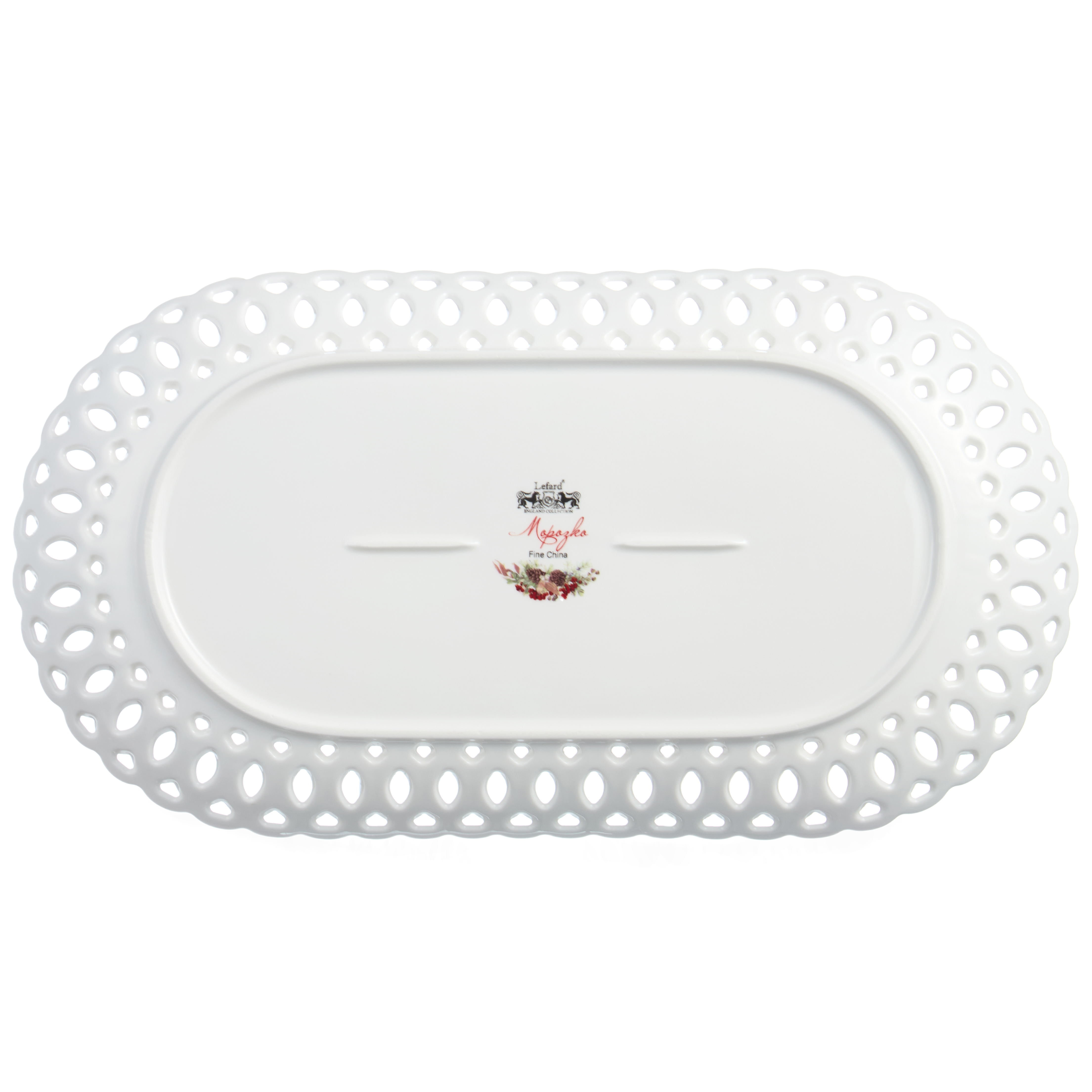 БЛЮДО LEFARD "МОРОЗКО" 35,5 СМ ОВАЛЬНОЕ (КОР=12ШТ.)