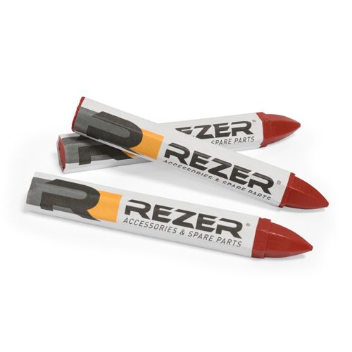 Мелок маркировочный Rezer, красный в боксе