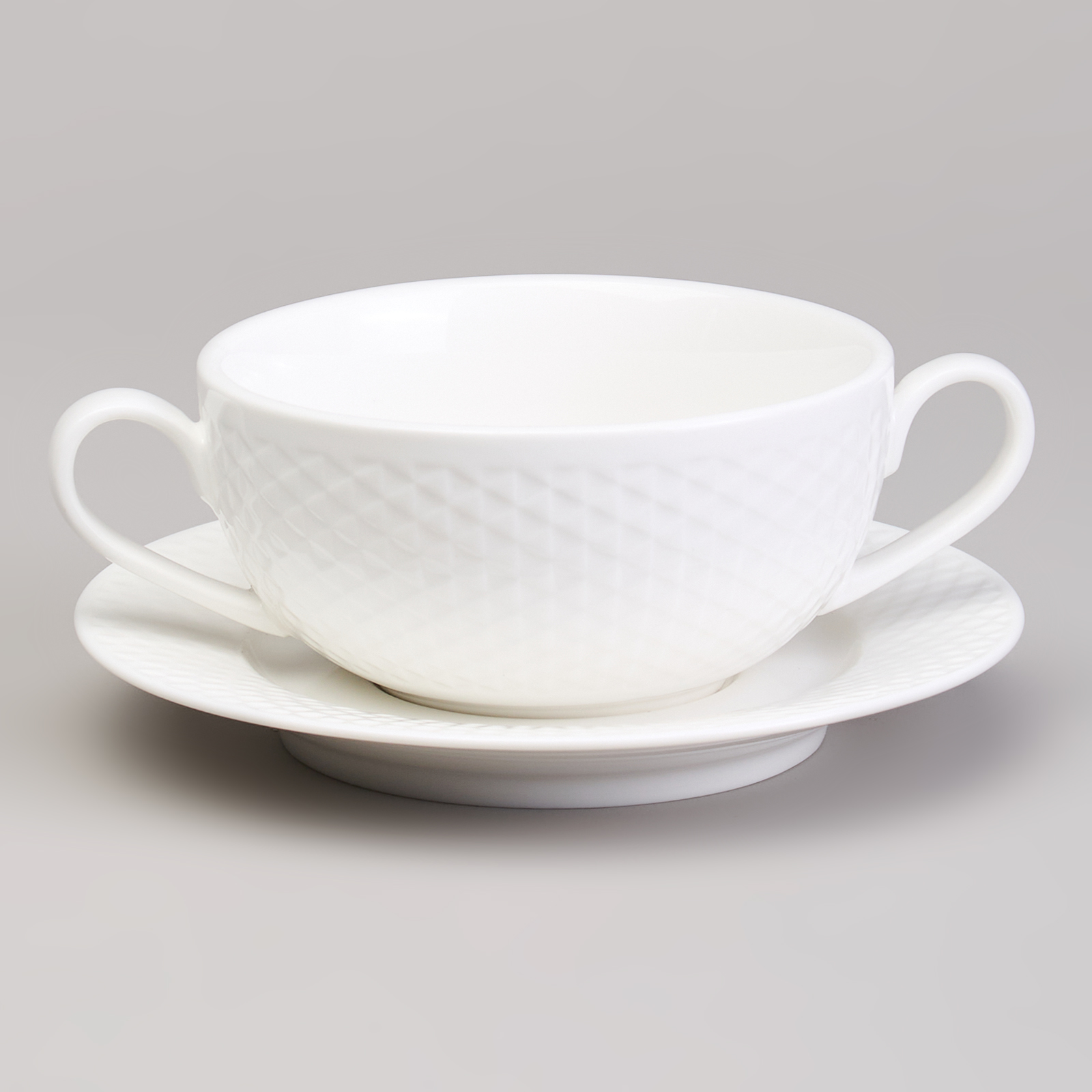 БУЛЬОННИЦА С БЛЮДЦЕМ LEFARD, INFINITY, 300 МЛ, КОР=24НАБ.