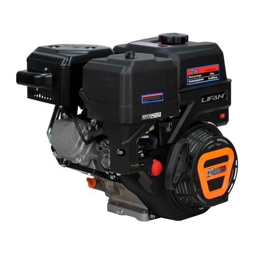 Двигатель LIFAN KP500 7A, 22 л.с, ручной стартер, вал 25 мм, катушка 7А