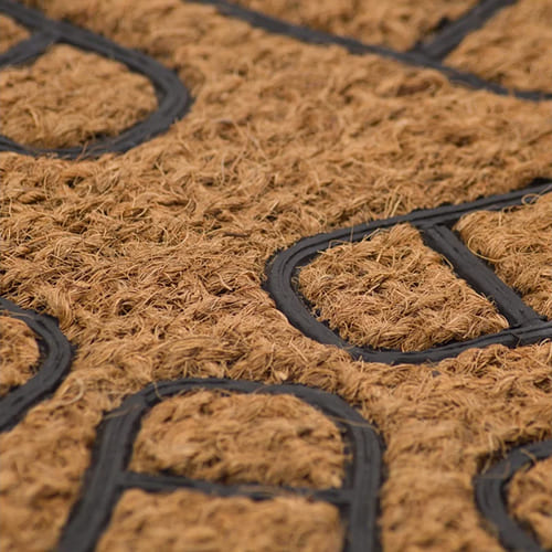 Коврик кокосовый SUNSTEP Следы 40 х 60 см