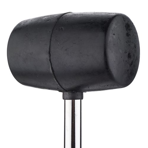 Киянка 450гр, черная, стальная обрезиненная ручка, 1/50