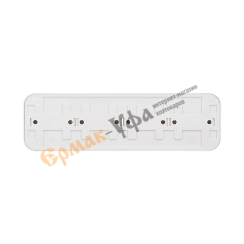 Розетка ОП 4-местн з/к BYLECTRICA, РА16-266, БЕЛАЯ, 1/28