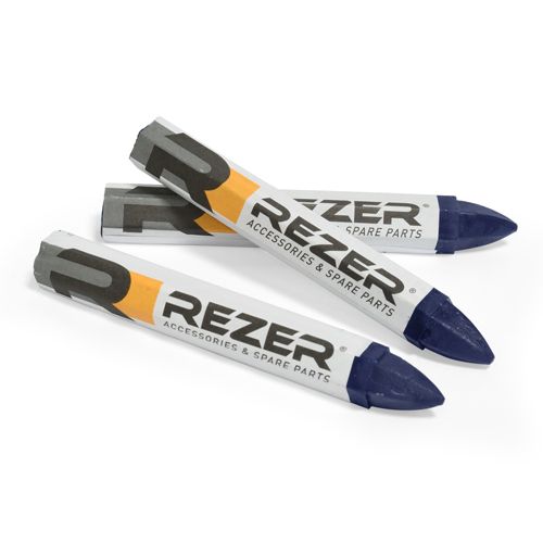 Мелок маркировочный Rezer, синий в боксе