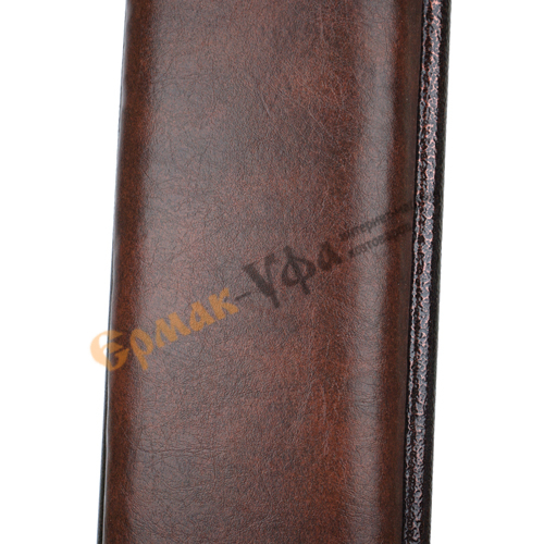 Стул Венский, кож. зам: темно-коричневый 321, ножки: медь мерцающий, 2/10